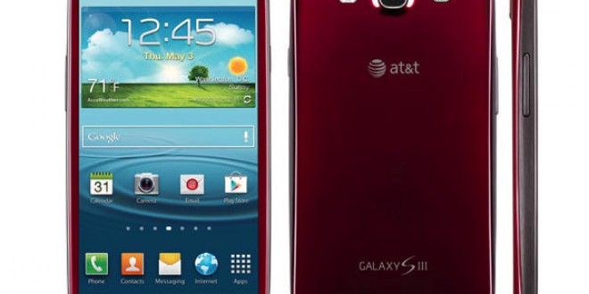Garnet Red color for Samsung Galaxy S III exclusive on AT&T- Pre orders starting soon