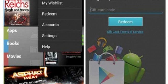 Gift Cards and WishLists Make Their Way to Google Play Store